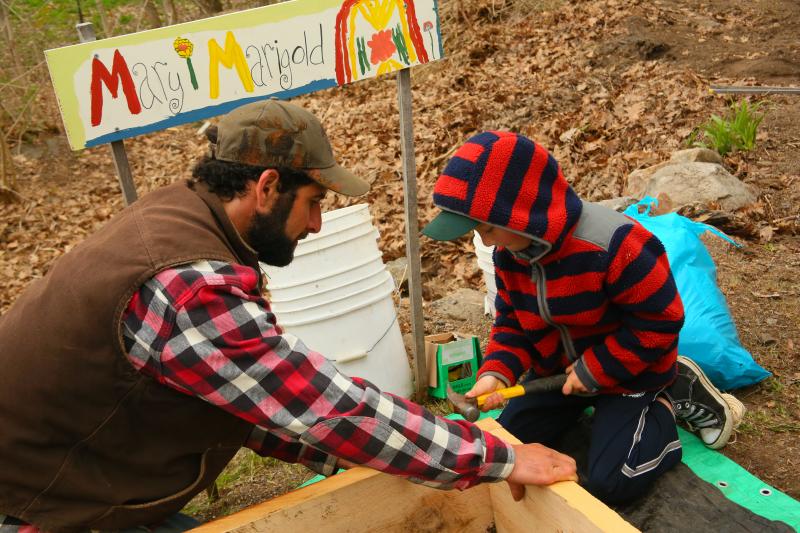 Maine Coast Heritage Trust Kids Can Grow Erickson Fields Preserve